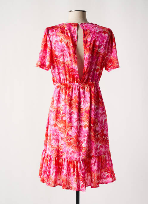 Robe courte rose MC LORENE pour femme