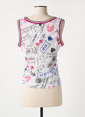 Top blanc MC PLANET pour femme seconde vue
