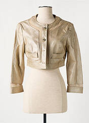 Veste simili cuir beige EDAS pour femme seconde vue