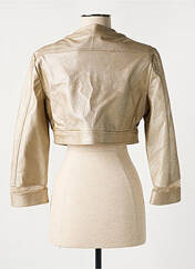 Veste simili cuir beige EDAS pour femme seconde vue