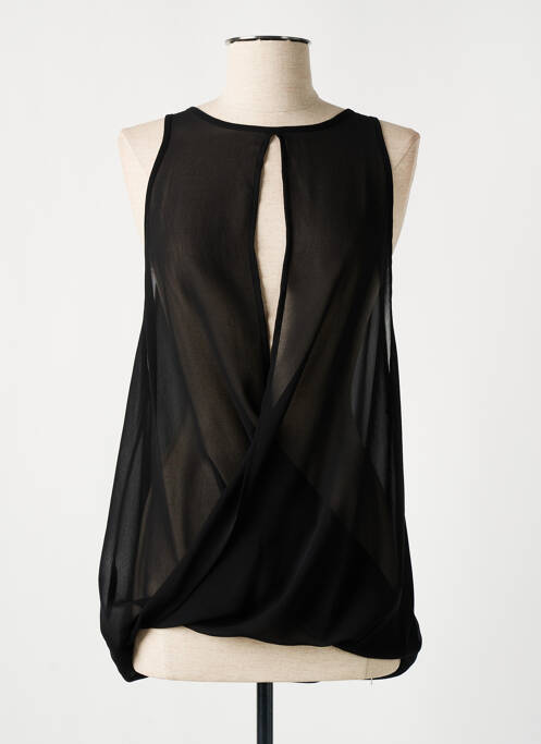 Top noir ELEONORA AMADEI pour femme