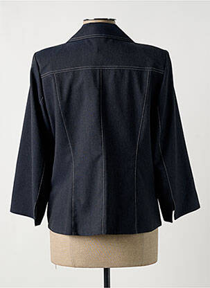 Blazer manches longues bleu GEVANA femme