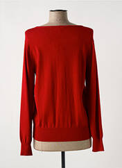 Gilet manches longues rouge GEVANA pour femme seconde vue