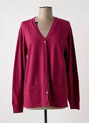 Gilet manches longues violet GEVANA pour femme seconde vue