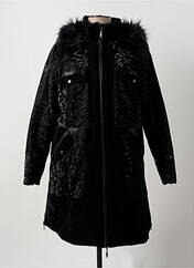 Manteau long noir FRED SABATIER pour femme seconde vue