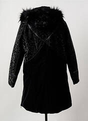Manteau long noir FRED SABATIER pour femme seconde vue