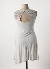 Robe longue gris MALOKA pour femme seconde vue