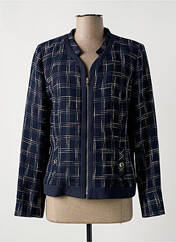 Veste casual bleu CHRISTINE LAURE pour femme seconde vue