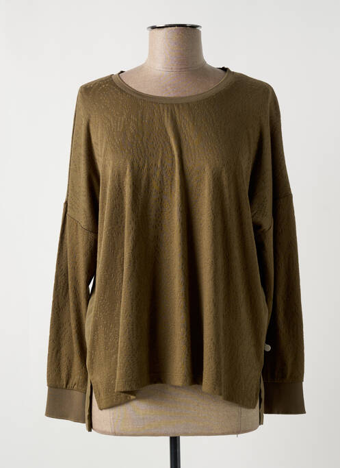 Top vert TBS pour femme