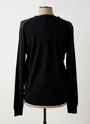 Gilet manches longues noir ELLEMME pour homme seconde vue