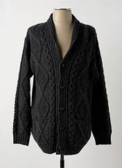 Gilet sans manche gris ARAN CRAFTS pour homme seconde vue