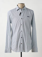 Chemise manches longues blanc DELAHAYE pour homme seconde vue