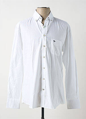Chemise manches longues blanc FYNCH-HATTON pour homme