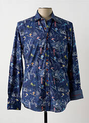 Chemise manches longues bleu A FISH NAMED FRED pour homme seconde vue
