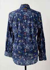 Chemise manches longues bleu A FISH NAMED FRED pour homme seconde vue