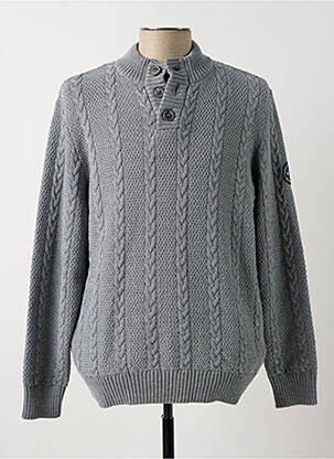Pull gris CAPTAIN CORSAIRE pour homme