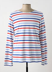 T-shirt bleu SAINT JAMES pour homme seconde vue