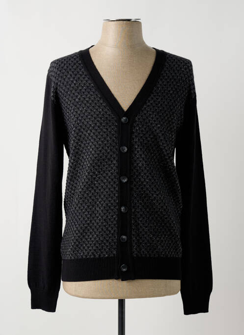 Gilet manches longues noir ELLEMME pour homme