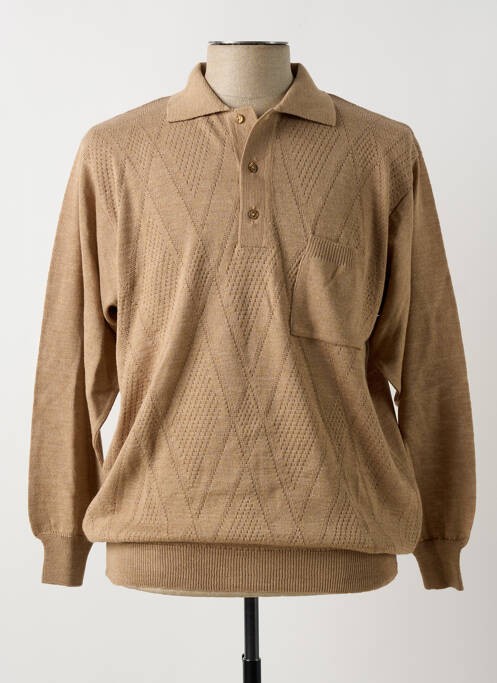 Pull beige MONTAGUT pour homme