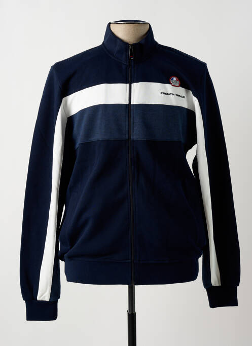 Veste casual bleu DELAHAYE pour homme