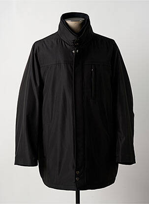Parka manches longues sans capuche noir LUIGI MORINI homme