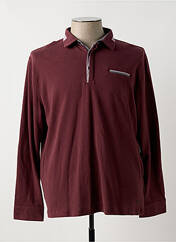 Polo rouge DELAHAYE pour homme seconde vue