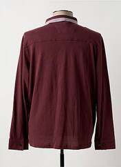 Polo rouge DELAHAYE pour homme seconde vue