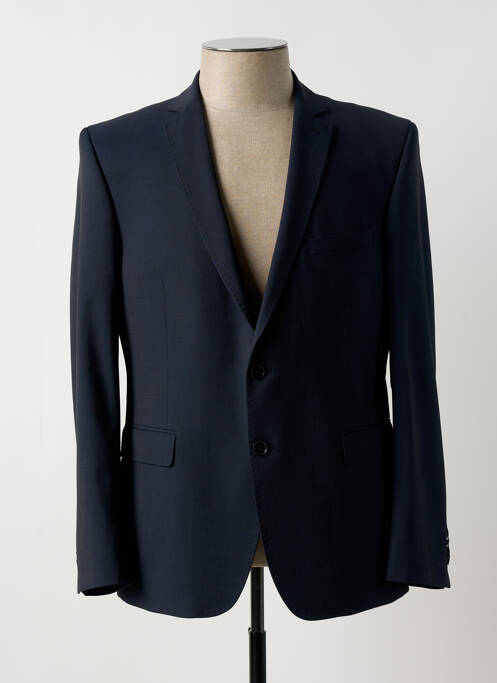 Blazer bleu BRUNO SAINT HILAIRE pour homme