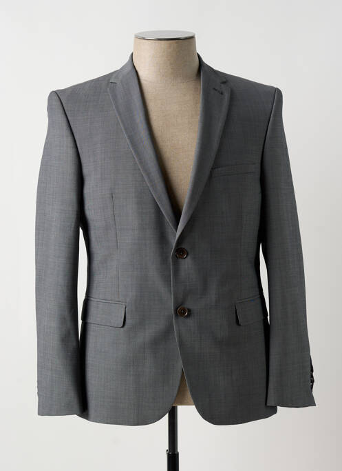 Blazer gris BRUNO SAINT HILAIRE pour homme