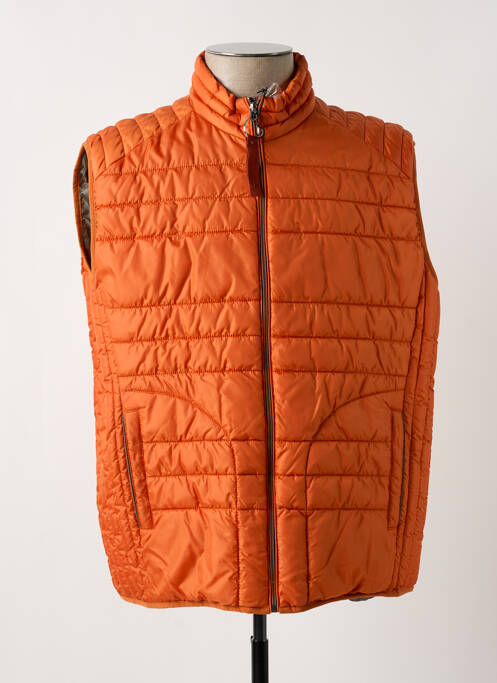 Doudoune orange CASUAL SPIRIT pour homme