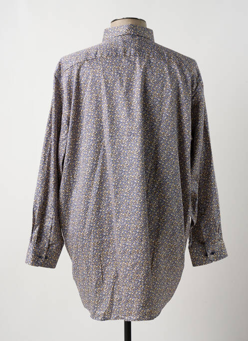 Chemise manches longues bleu ETERNA pour homme