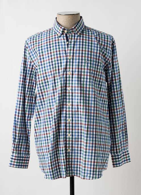 Chemise manches longues vert FYNCH-HATTON pour homme