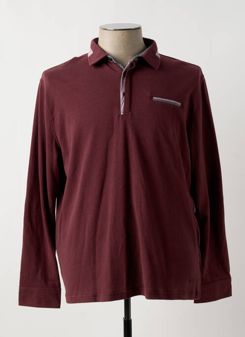 Polo rouge DELAHAYE pour homme
