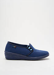 Chaussons/Pantoufles bleu WAPITI pour femme seconde vue