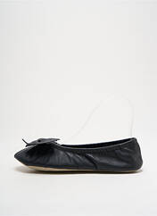 Chaussons/Pantoufles noir ISOTONER pour femme seconde vue