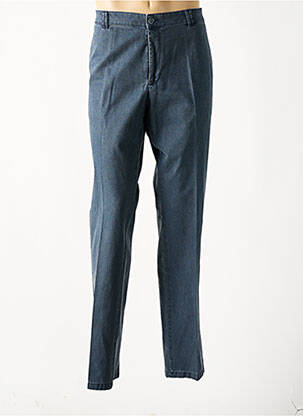 Jeans coupe slim stretch taille normale bleu BRUNO SAINT HILAIRE homme