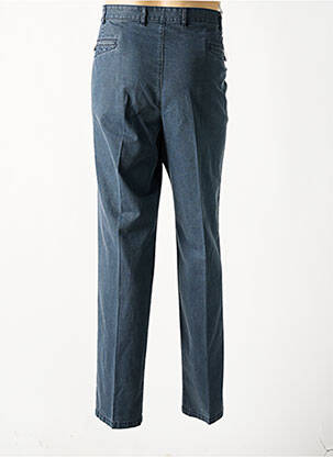 Jeans coupe slim stretch taille normale bleu BRUNO SAINT HILAIRE homme