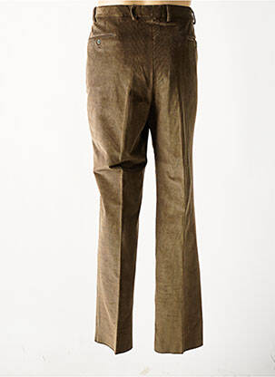 Pantalon droit stretch taille normale vert COSSERAT homme