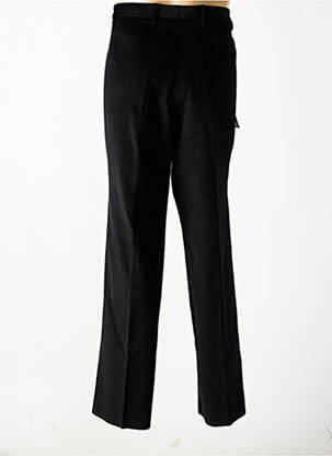 Pantalon droit stretch taille normale noir COSSERAT homme
