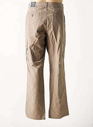 Pantalon large coupe droite taille normale marron COFOX homme