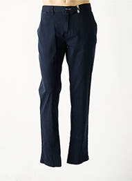 Pantalon chino tissage popeline taille normale bleu COFOX homme