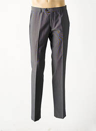 Pantalon slim tissage chiné taille haute gris LIFE STYLER homme
