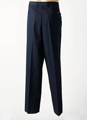 Pantalon droit tissage popeline taille normale bleu STRONGEST homme