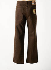 Jeans coupe droite marron LEE COOPER pour homme seconde vue