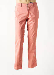 Pantalon chino rose DELAHAYE pour homme seconde vue