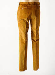 Pantalon slim jaune VELCOREX pour homme seconde vue