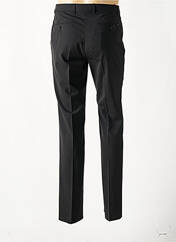 Pantalon slim noir BRUNO SAINT HILAIRE pour homme seconde vue