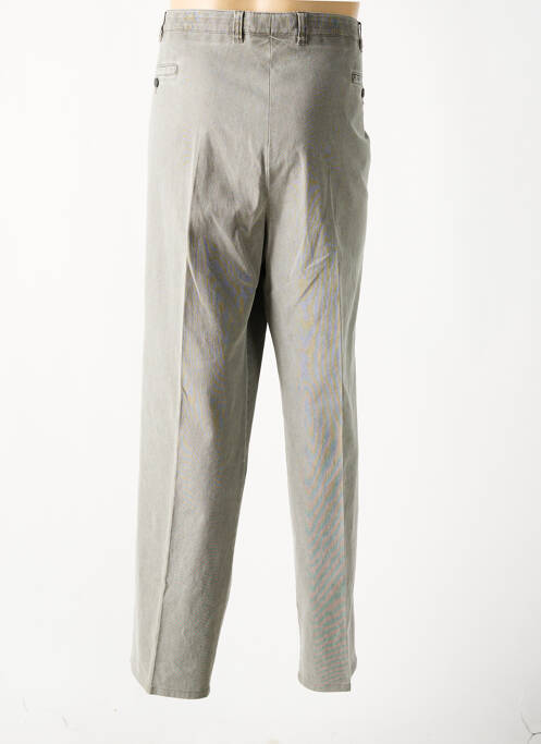 Jeans coupe droite gris BRUNO SAINT HILAIRE pour homme