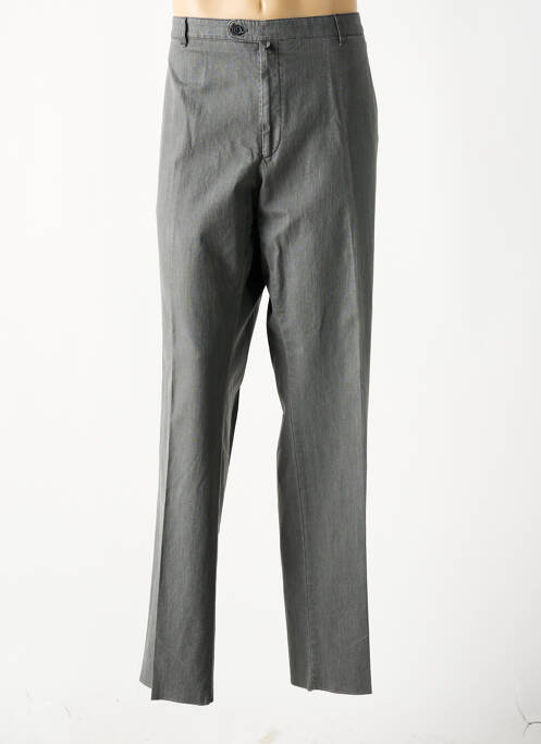 Jeans coupe droite gris BRUNO SAINT HILAIRE pour homme