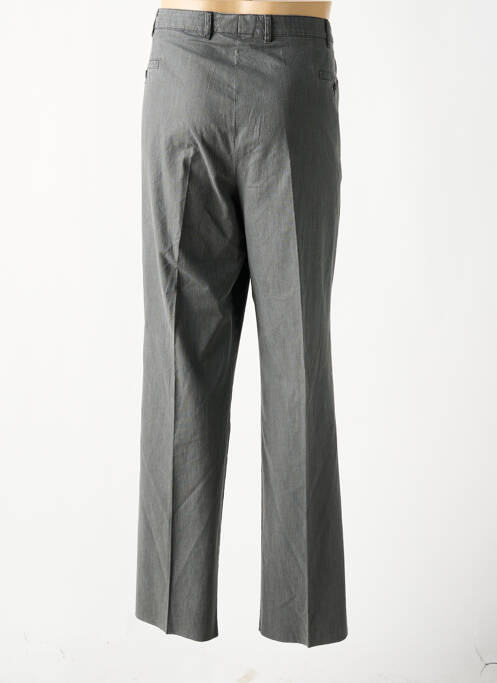 Jeans coupe droite gris BRUNO SAINT HILAIRE pour homme